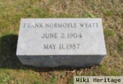 Frank Normoyle Wyatt