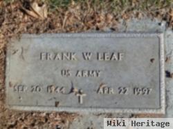 Frank William Leaf