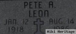 Pedro A "pete" Leon