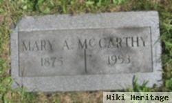 Mary A Mccarthy