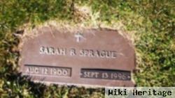 Sarah Isabelle Rosengrant Sprague