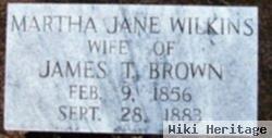 Martha Jane Wilkins Brown
