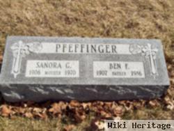 Sanora G. Schmidt Pfeffinger