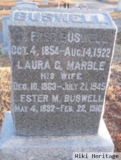Laura C Marble Buswell