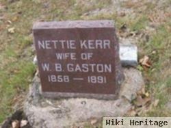 Nettie Kerr Gaston
