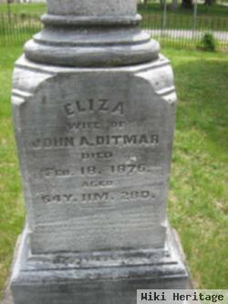 Elizabeth "eliza" Neff Ditmars