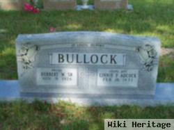 Pastor Herbert W Bullock, Sr