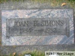 Joan E Hoonan Simons