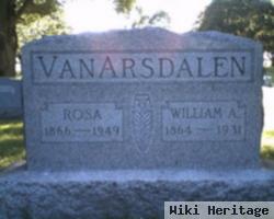 William A Van Arsdalen