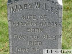 Mary W. Lee Bacon