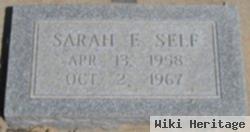 Sarah E. Self