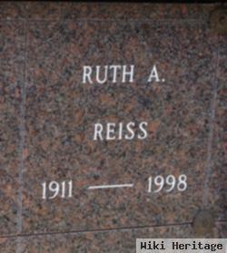 Ruth A Reiss