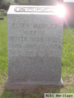 Eliza Hawley Marshall