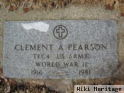 Clement A Pearson