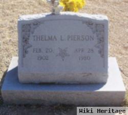 Thelma Lee Myers Pierson
