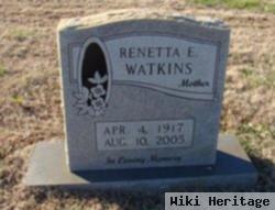 Renetta E Watkins