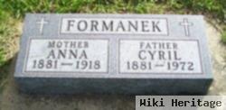 Anna Vorsek Formanek