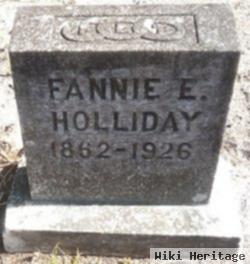 Fannie E Holliday