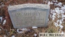 Harry Brandt Humphrey, Sr