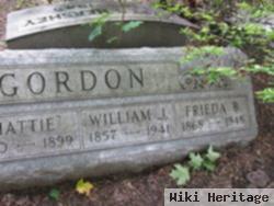 William J Gordon