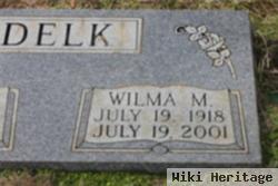 Wilma M. Delk