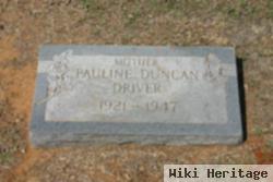 Sarah Pauline Duncan Driver