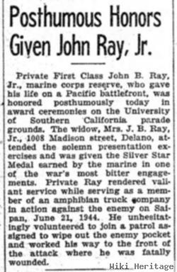 John Birch Ray, Jr