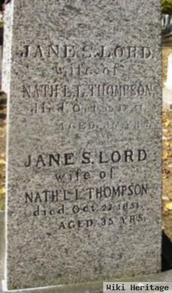 Jane Stone Lord Thompson