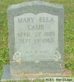 Mary Ella Mccutcheon Lamb