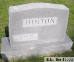 Anna M Hinton