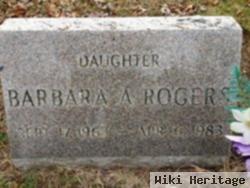 Barbara A Rogers