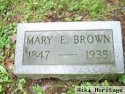 Mary Elizabeth Brown Brown