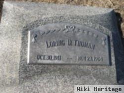 Loring Dale Thoman