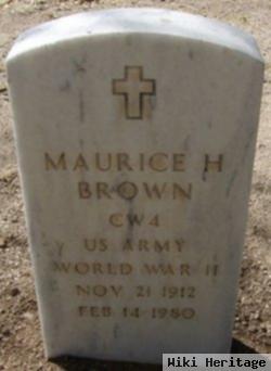 Maurice H Brown