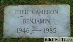Fred Cameron Benjamin