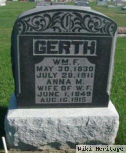 William F. Gerth