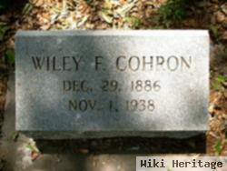 Wiley F Cohron