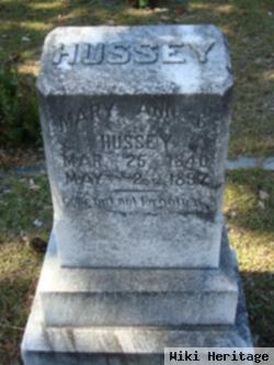 Mary Ann Hussey