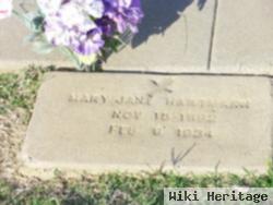 Mary Jane Cox Hartmann