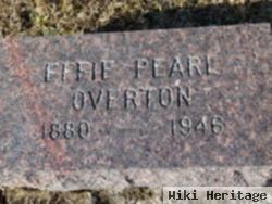 Effie Pearl Overton