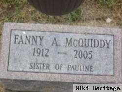 Fanny Agnes Mcquiddy