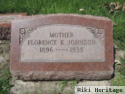 Florence K Johnson