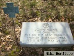 Pvt John Monk