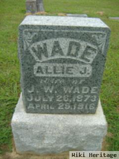 Allie J Gilbert Wade