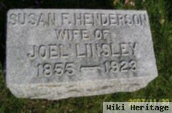 Susan F Henderson Linsley