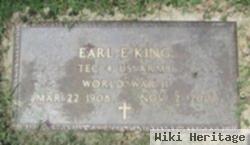 Earl E King