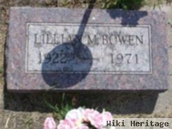 Lillian M Bowen