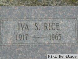 Iva S Rice