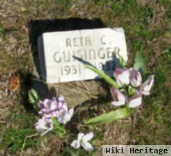 Rita Catherine "reta" Guisinger