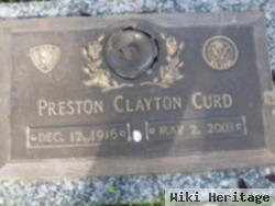 Preston Clayton Curd